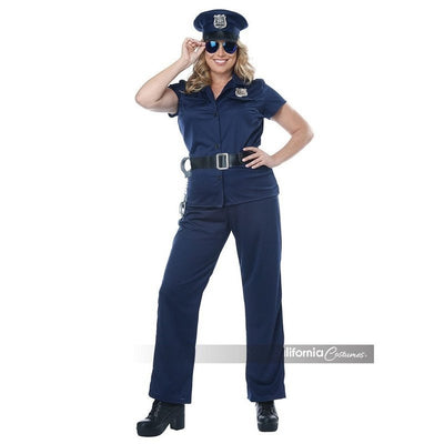 Police Woman Plus Size - Jokers Costume Mega Store