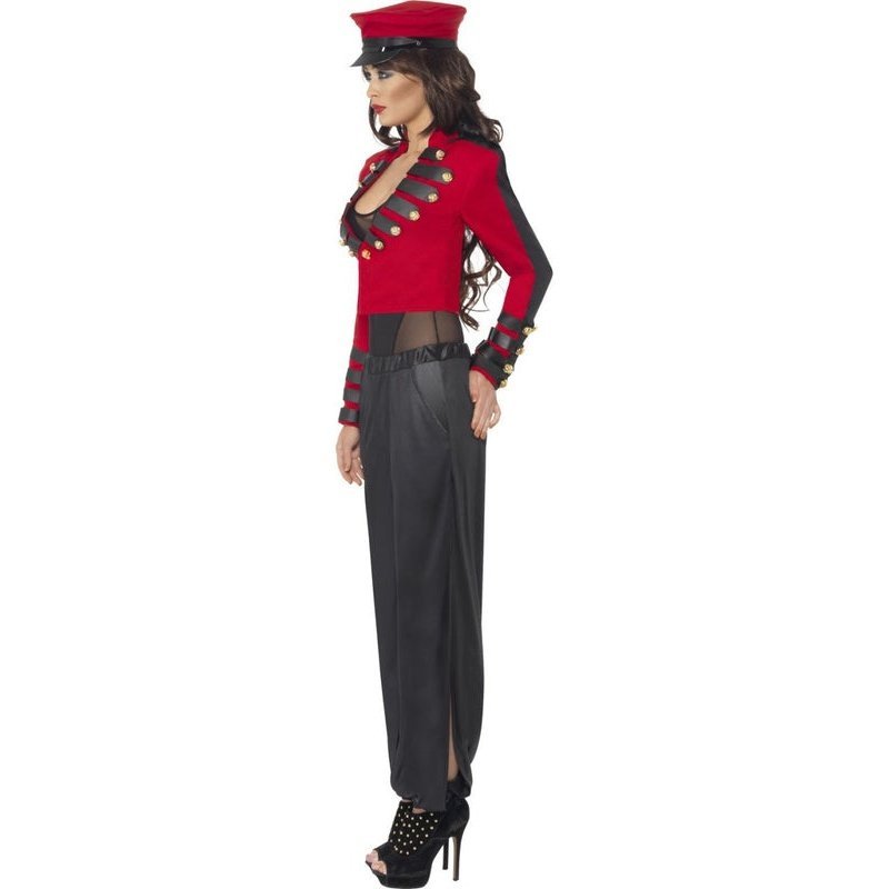 Pop Starlet Costume, Red and Black - Jokers Costume Mega Store