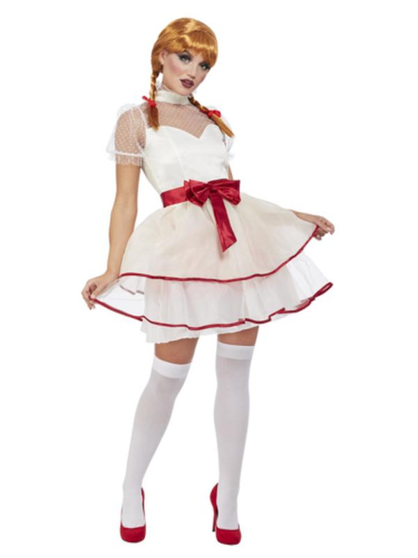 Porcelain Doll Costume, Cream - Jokers Costume Mega Store