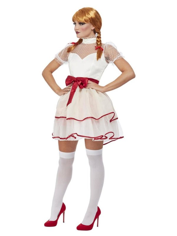 Porcelain Doll Costume, Cream - Jokers Costume Mega Store