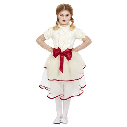 Porcelain Doll Costume, Cream, Child - Jokers Costume Mega Store