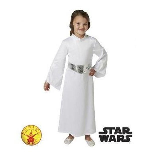 Princess Leia Classic Costume Size 6 8 - Jokers Costume Mega Store