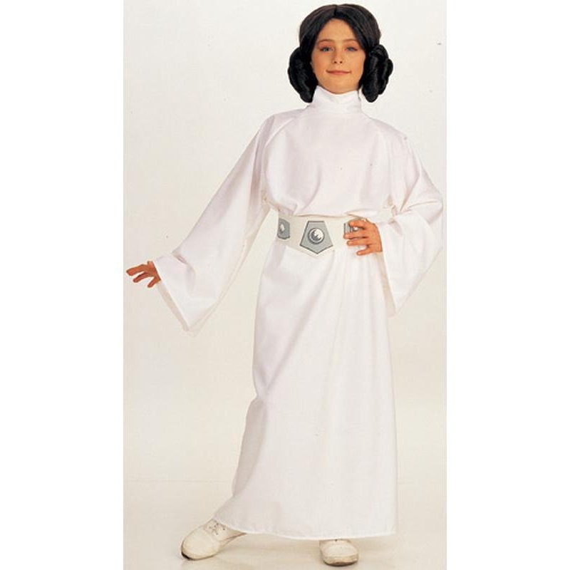 Princess Leia Size L Girls - Jokers Costume Mega Store