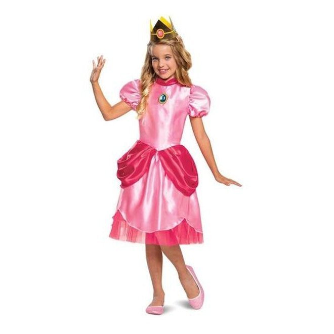 Princess Peach Classic (2020) Girls Costume - Jokers Costume Mega Store