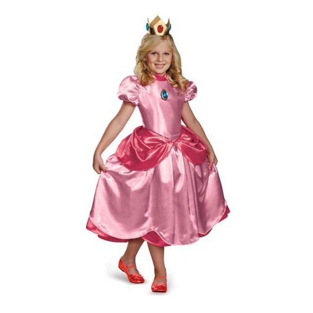 Princess Peach Deluxe Costume Child - Jokers Costume Mega Store