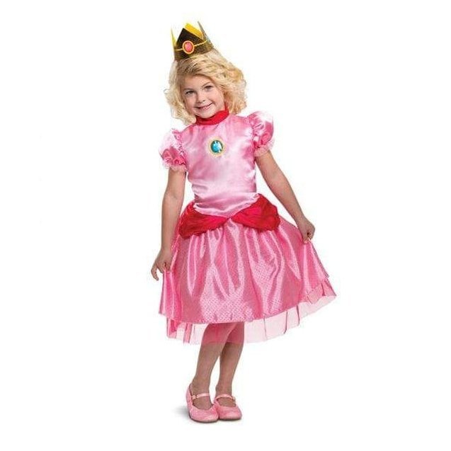 Princess Peach Toddler (2020) Girls Costume - Jokers Costume Mega Store