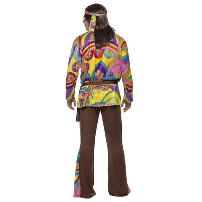 Psychedelic Hippie Man Costume - Jokers Costume Mega Store