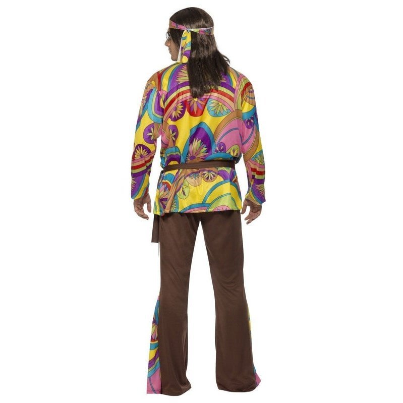 Psychedelic Hippie Man Costume - Jokers Costume Mega Store