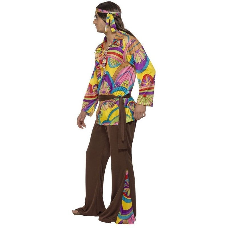 Psychedelic Hippie Man Costume - Jokers Costume Mega Store