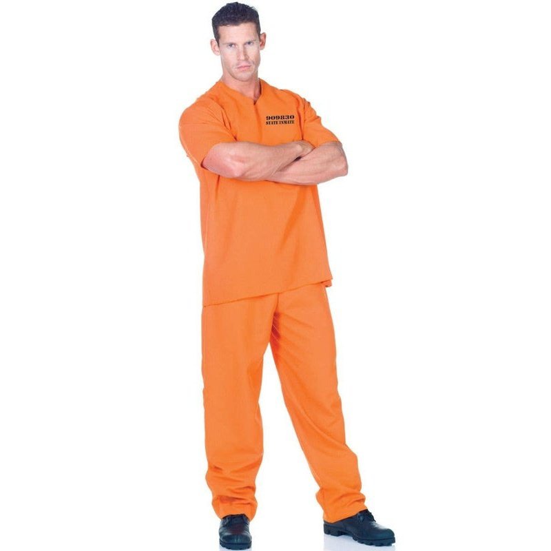 Public Offender Mens Costume - Jokers Costume Mega Store