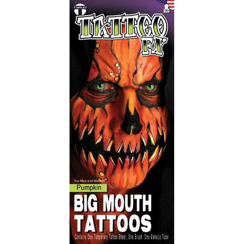 Pumpkin Big Mouth Kit - Jokers Costume Mega Store