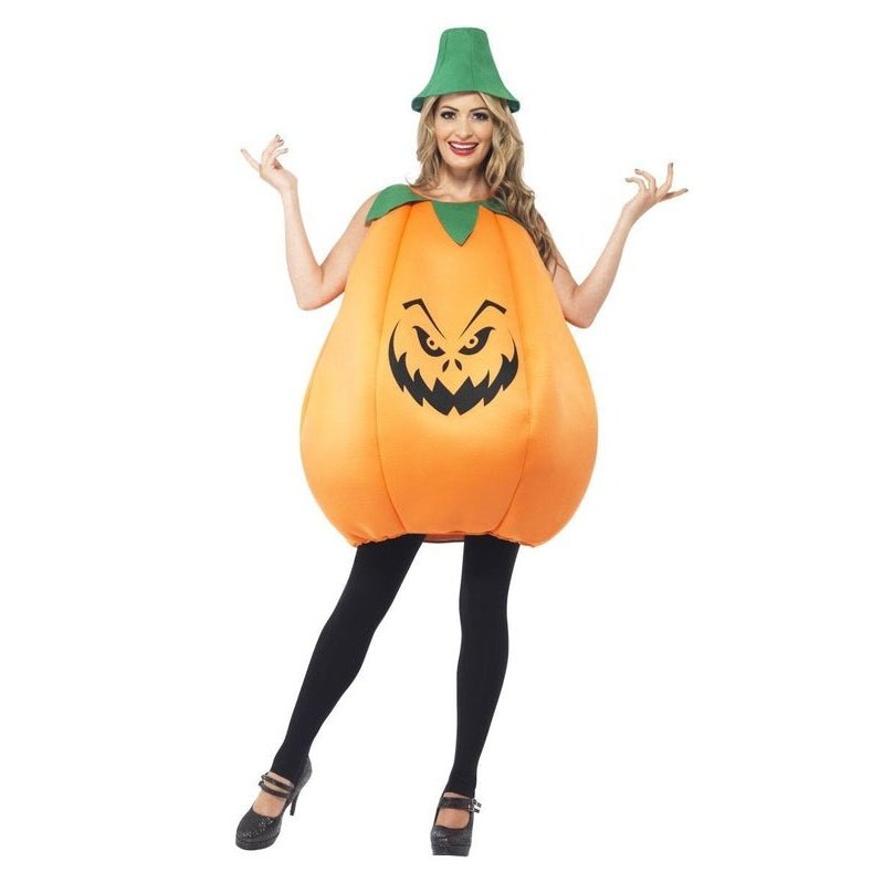 Pumpkin Costume Orange & Green - Jokers Costume Mega Store