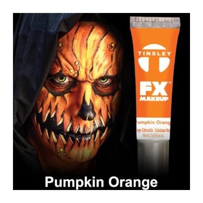 Pumpkin Orange – Fx Makeup Singles - Jokers Costume Mega Store