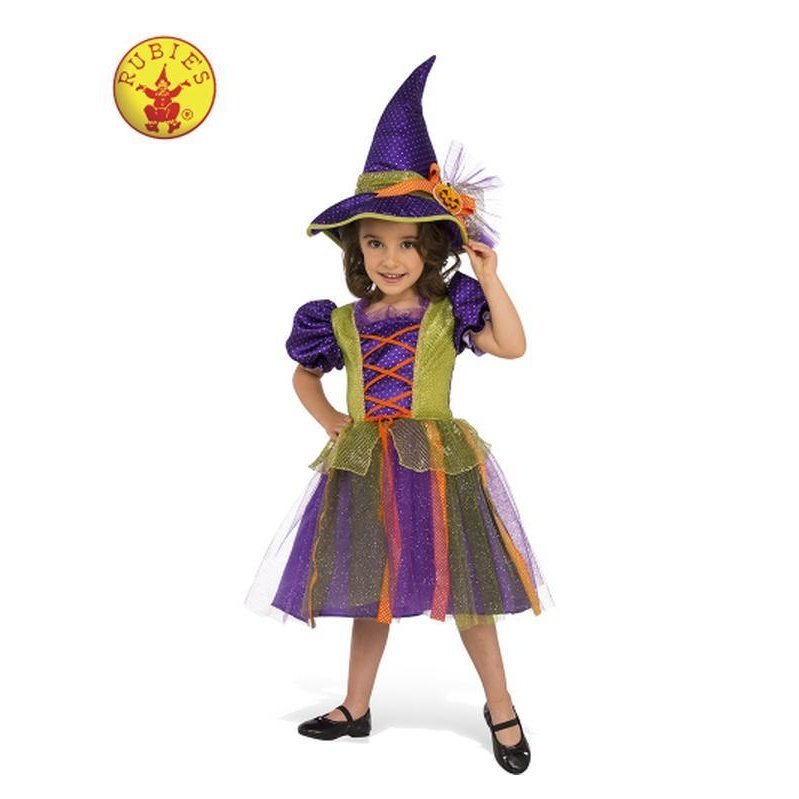 Pumpkin Witch Costume Size 3 5 - Jokers Costume Mega Store