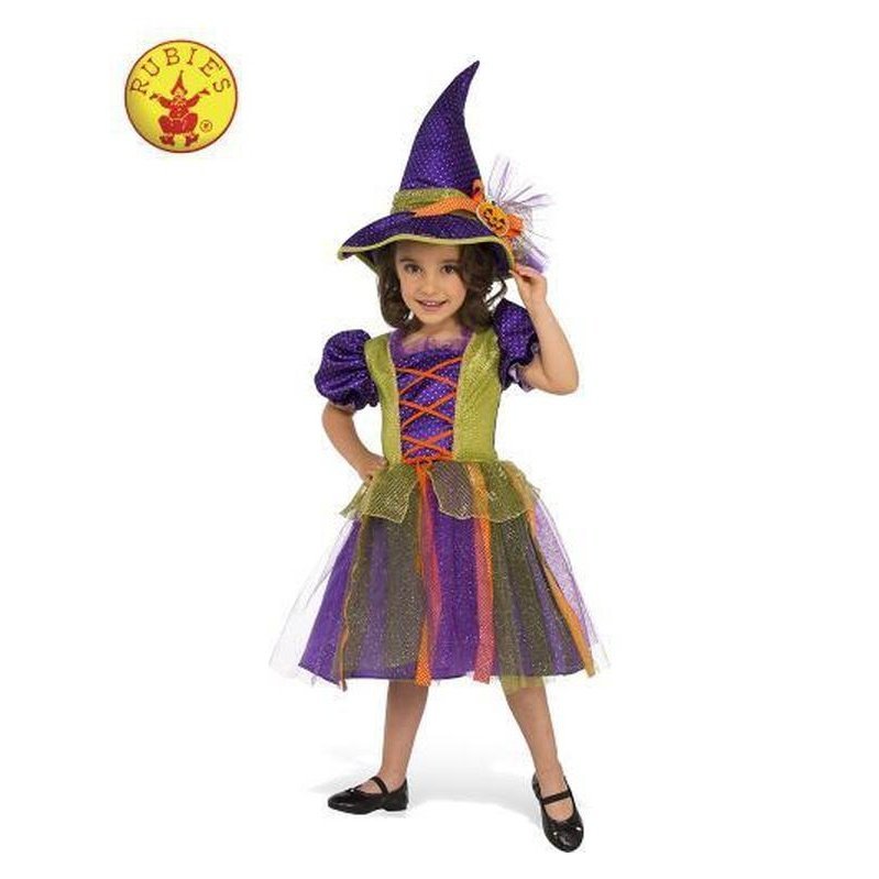 Pumpkin Witch Costume Size Xs - Jokers Costume Mega Store