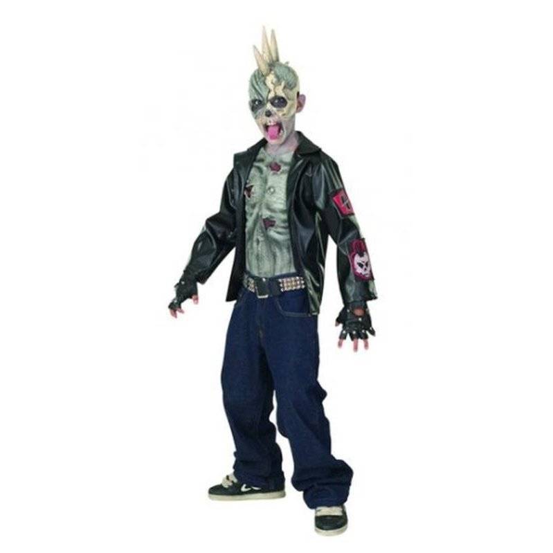 Punk Zombie Costume Size L - Jokers Costume Mega Store