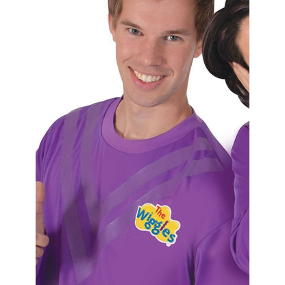 Purple Wiggle Costume Top, Adult - Jokers Costume Mega Store