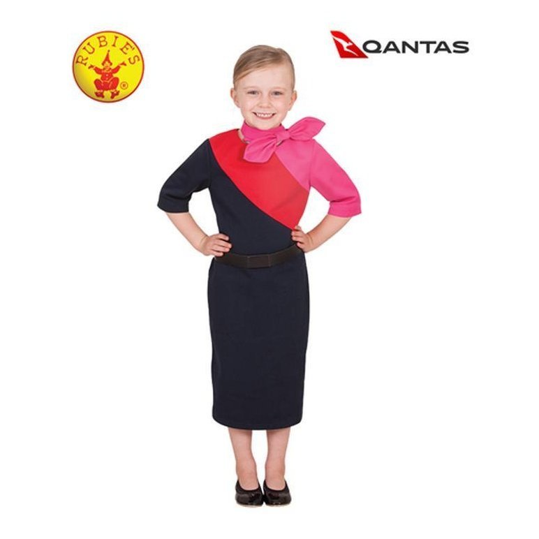 Qantas Female Cabin Crew Uniform Size 3 5 - Jokers Costume Mega Store