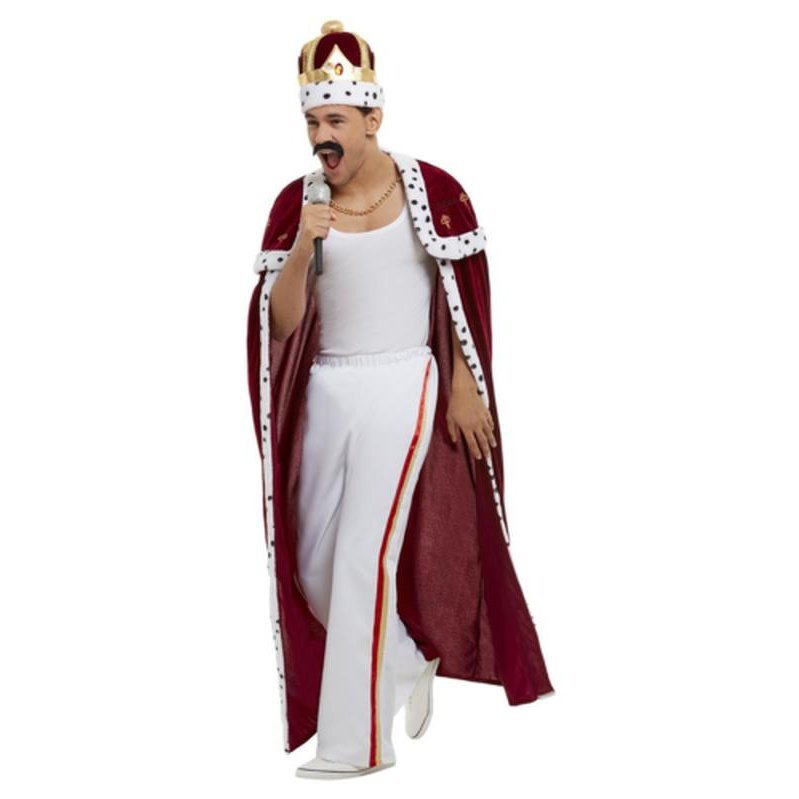 Queen Deluxe Royal Costume, Red - Jokers Costume Mega Store