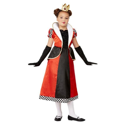 Queen Of Hearts Costume, Red - Jokers Costume Mega Store