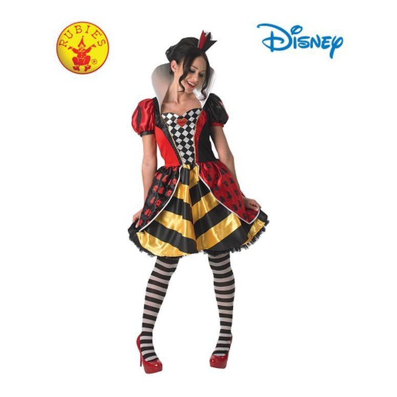 Queen Of Hearts Red Size L - Jokers Costume Mega Store