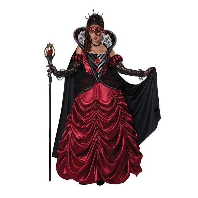Queen Of Hearts Staff Costume Accessory - Jokers Costume Mega Store