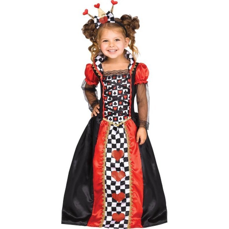 Queen Of Hearts Toddler Costume - Jokers Costume Mega Store