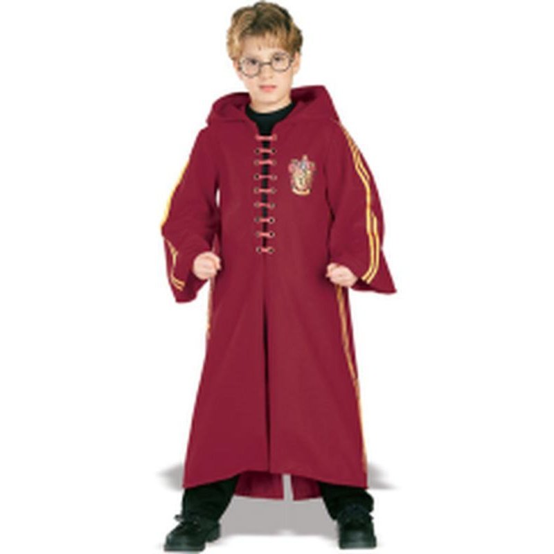 Quidditch Deluxe Robe Child Size M - Jokers Costume Mega Store