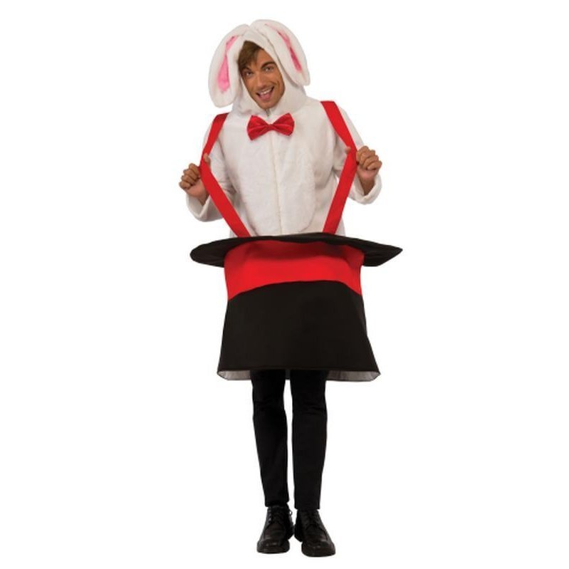 Rabbit In A Hat Costume Size Std - Jokers Costume Mega Store