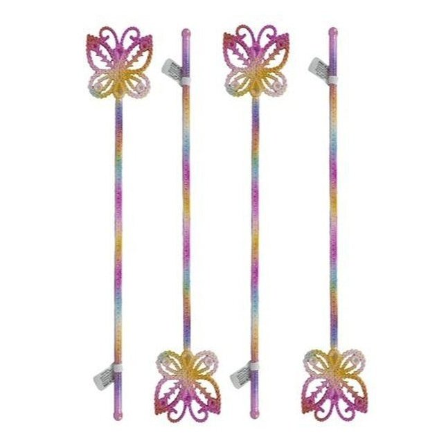 Rainbow Butterfly Wand - Jokers Costume Mega Store