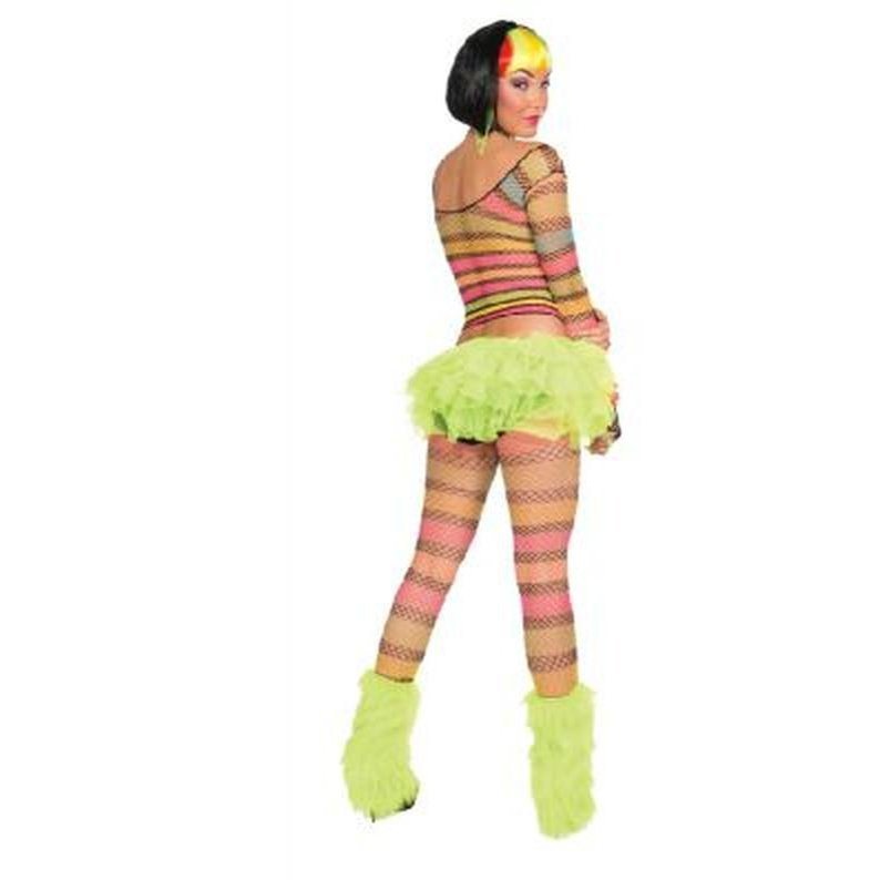 Rainbow Fishnet Top Size Std - Jokers Costume Mega Store