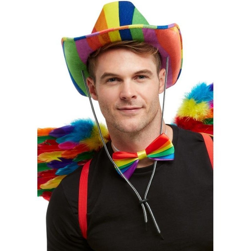 Rainbow Stetson Hat - Jokers Costume Mega Store