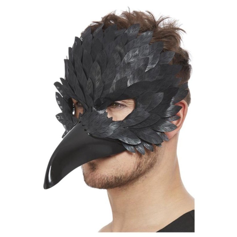 Raven Mask - Jokers Costume Mega Store