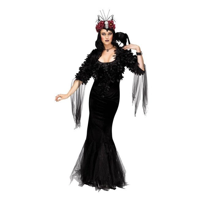 Raven Mistress Women's Adult Costume - Jokers Costume Mega Store