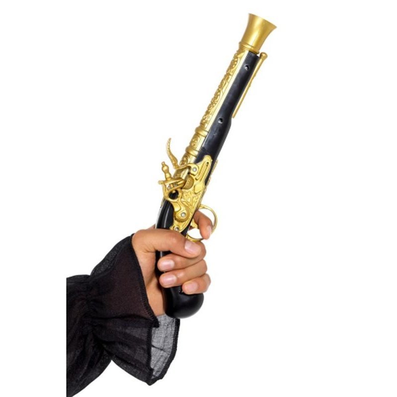 Realistic Pirate Blunderbuss Pistol - Jokers Costume Mega Store
