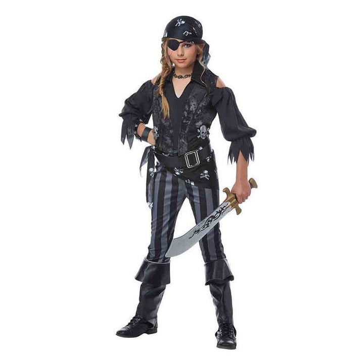 Rebel Pirate Girl's Costume - Jokers Costume Mega Store