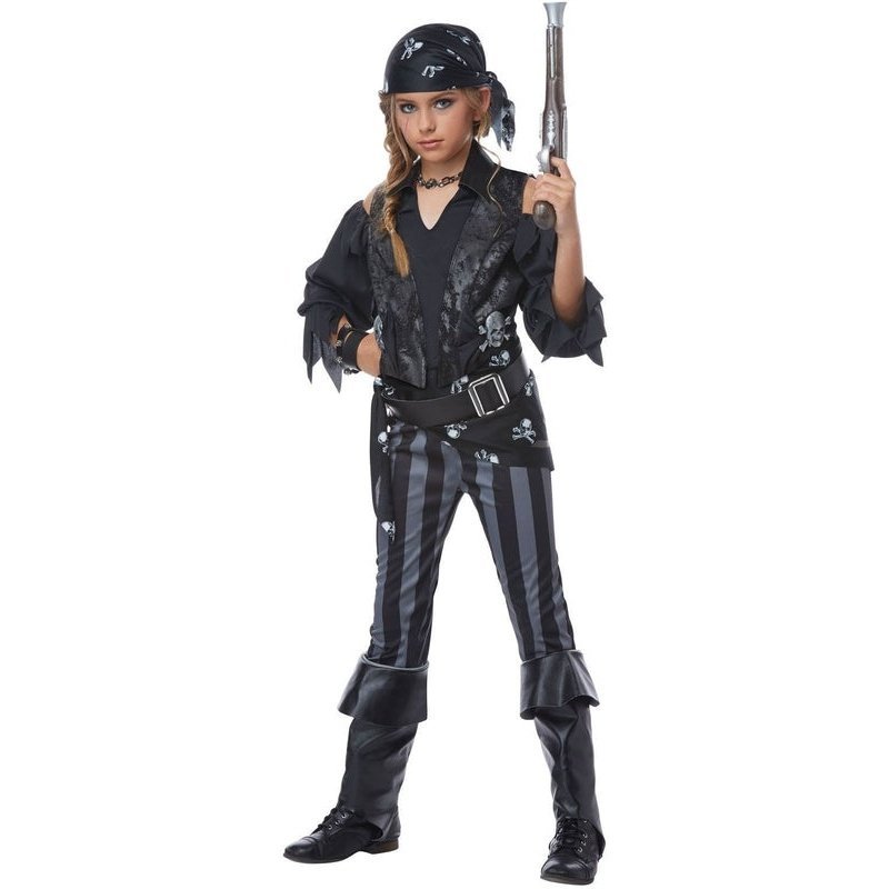 Rebel Pirate Girl's Costume - Jokers Costume Mega Store