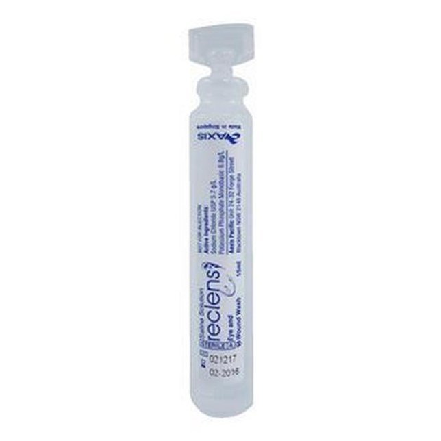 Reclens Saline Solution 15ml Ampoules - Jokers Costume Mega Store