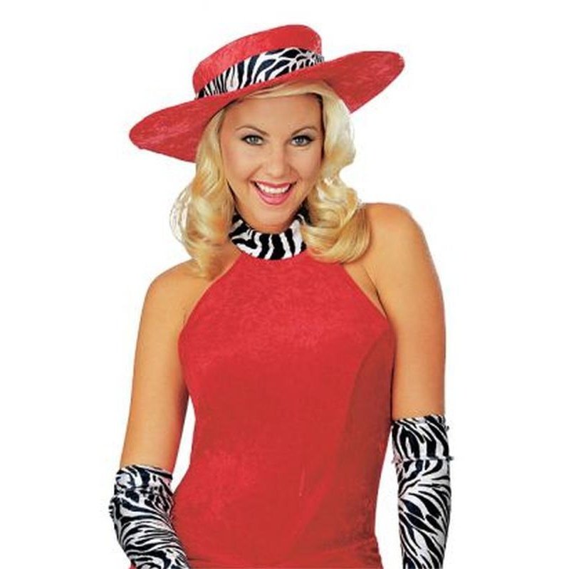Red Hot Mama Hat-Hats and Headwear-Jokers Costume Mega Store