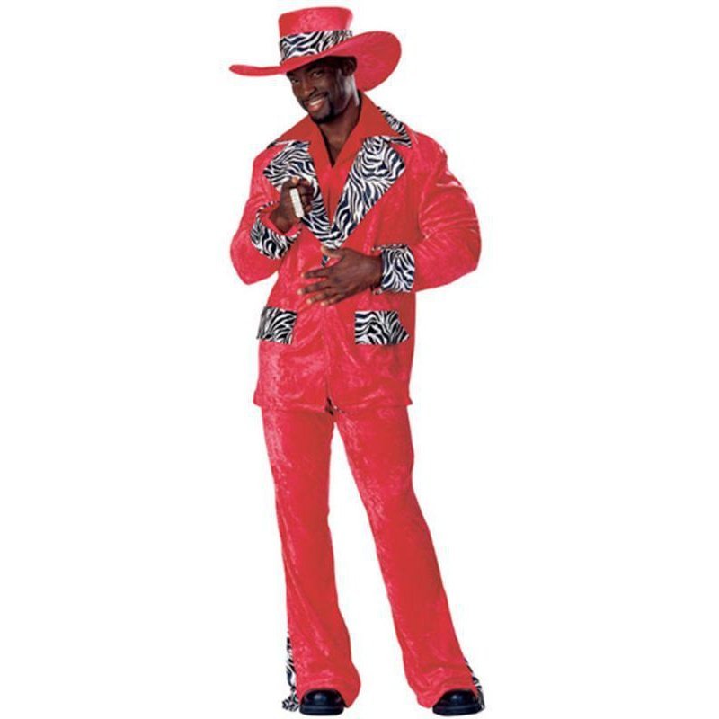 Red Hot Playa Size M - Jokers Costume Mega Store