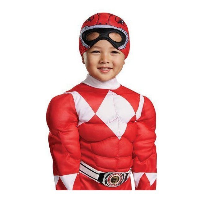 Red Ranger Toddler Muscle Costume - Jokers Costume Mega Store