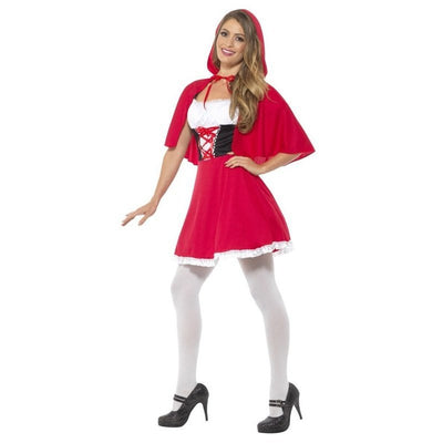Red Riding Hood Costume, Short Dress - Jokers Costume Mega Store