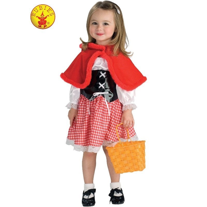 Red Riding Hood Size Toddler. - Jokers Costume Mega Store