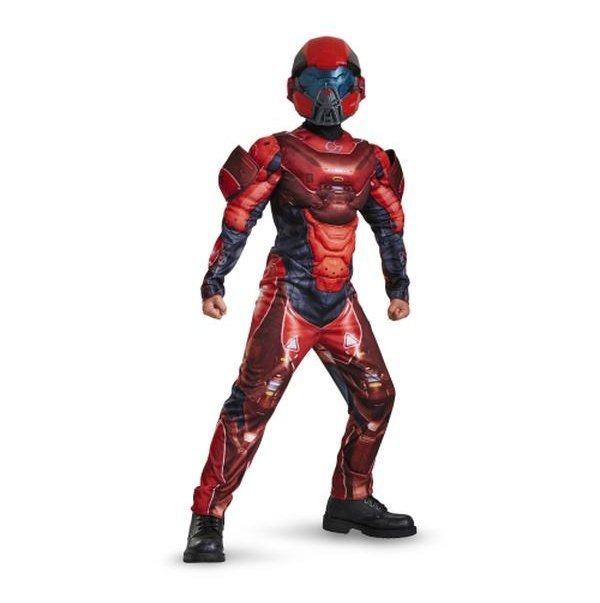 Red Spartan Classic Muscle Costume - Jokers Costume Mega Store