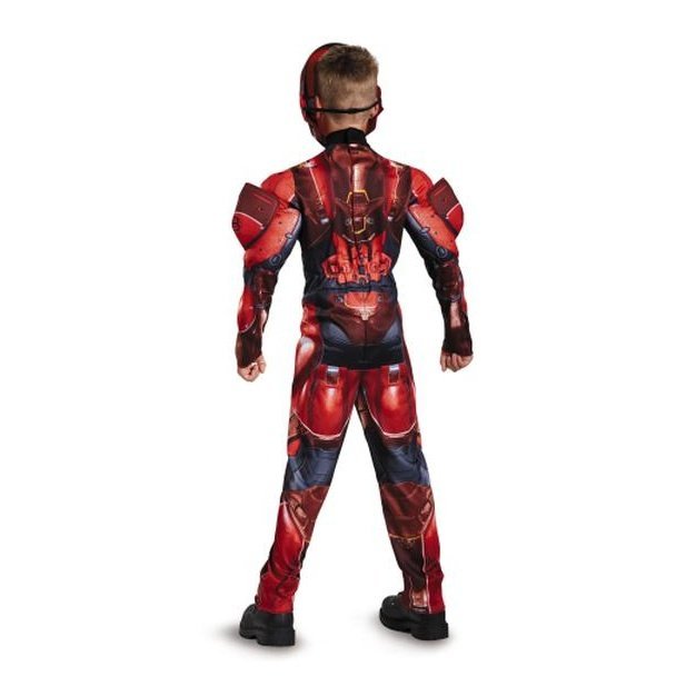 Red Spartan Classic Muscle Costume - Jokers Costume Mega Store