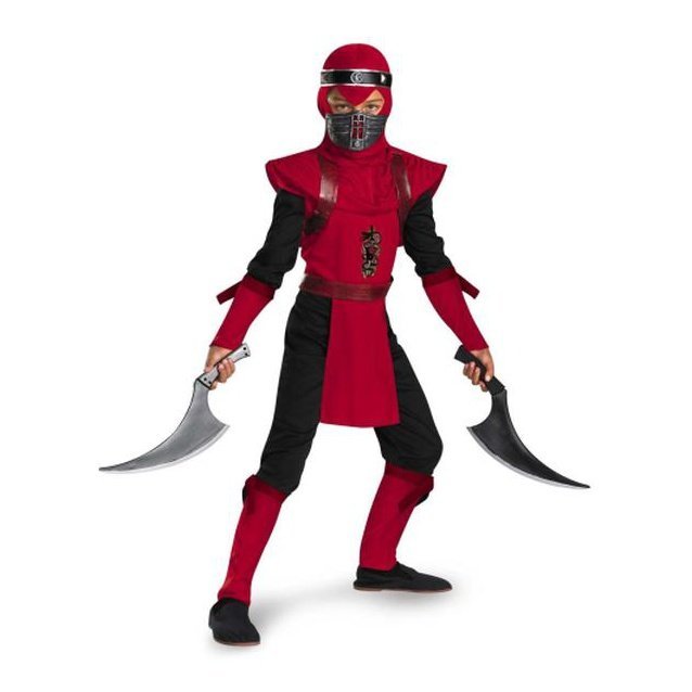 Red Viper Ninja Deluxe Costume - Jokers Costume Mega Store