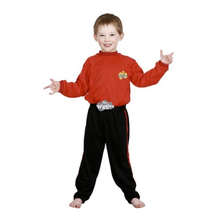 Red Wiggles Costume Size Toddler - Jokers Costume Mega Store