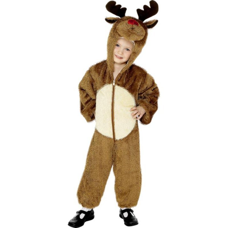 Reindeer Costume, Brown - Jokers Costume Mega Store