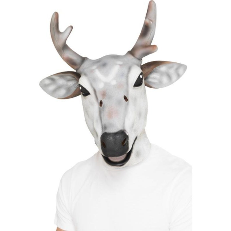 Reindeer/Stag Latex Mask - Jokers Costume Mega Store