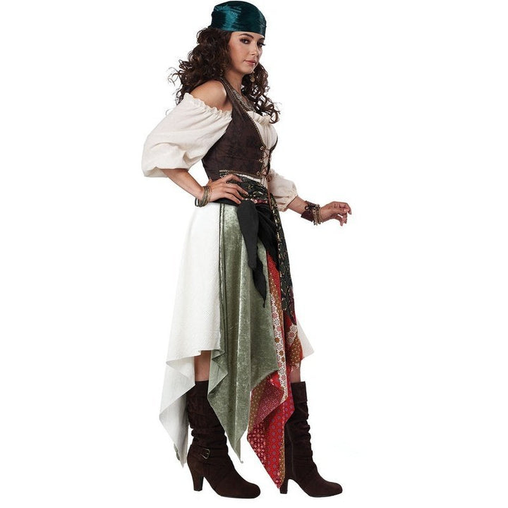 Renaissance Gypsy/Pirate Adult Costume - Jokers Costume Mega Store